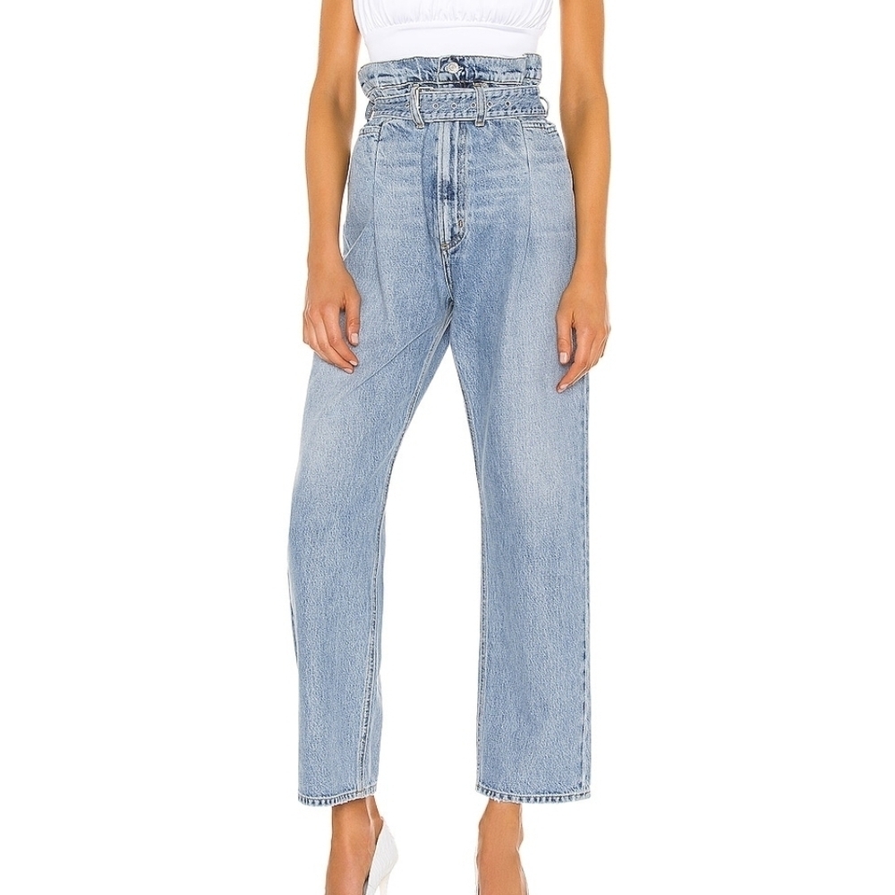 AGOLDE Reworked 90s Cinched High Waist Straight in Revival size 24 NWT